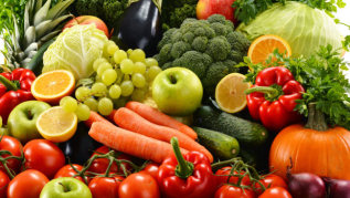 Obst und Gemüse (verweist auf: Ernährung und Lebensmittel)