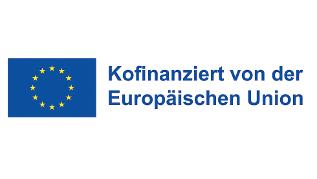 Logo mit EU-Flagge Logo mit EU-Flagge