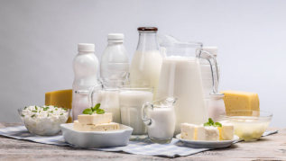 Milch, Butter, Käse und andere Milchprodukte